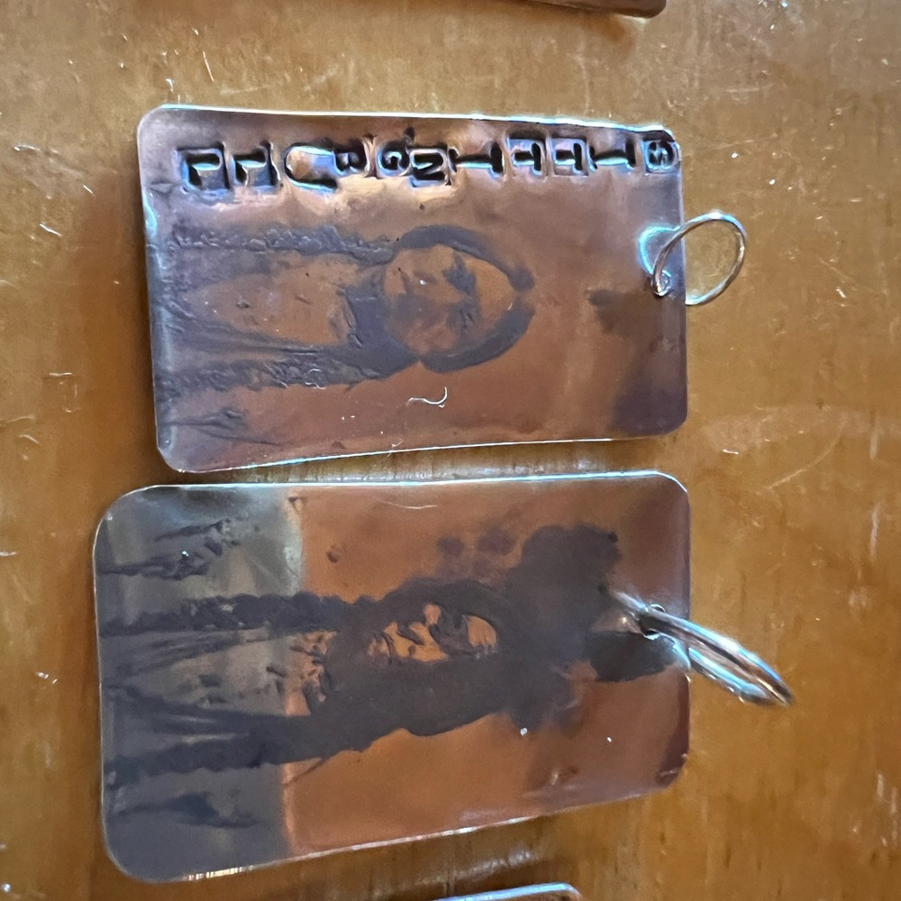Native American images charms. And ski Vermont and Okemo sterling silver charms
